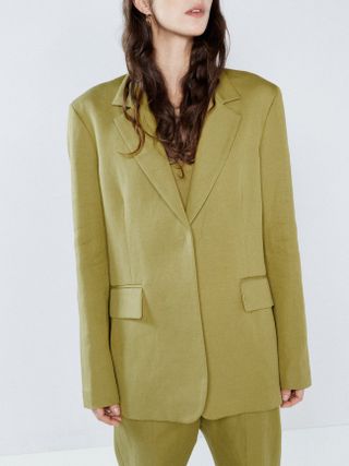 Raey + Relaxed Ramie and Cotton-Blend Suit Jacket