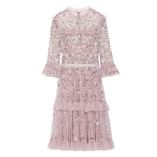 Needle & Thread + Twilight Tiered Embellished Tulle Dress