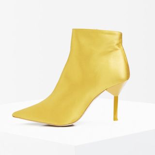 Topshop + Mustard Ankle Boots
