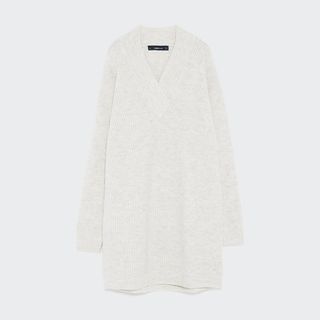 Zara + Oversized Sweater Dress