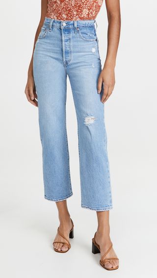 Levi's + Ribcage Straight Ankle Jeans