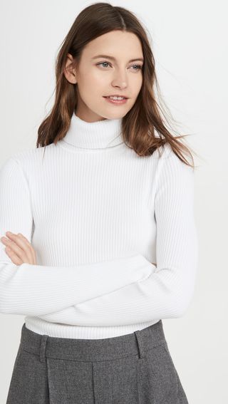 525 + Rib Turtleneck Pullover