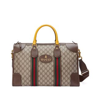 Gucci + Soft GG Supreme Duffle Bag With Web