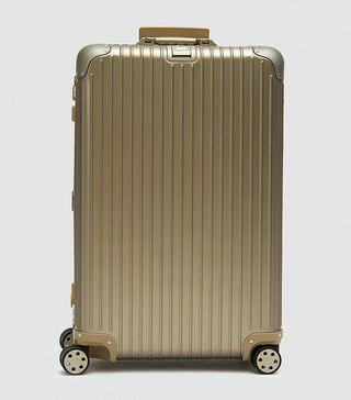 Rimowa + Topas Titanium 82 L Multiwheel® Electronic Tag Suitcase