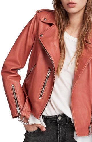 AllSaints + Balfern Biker Jacket