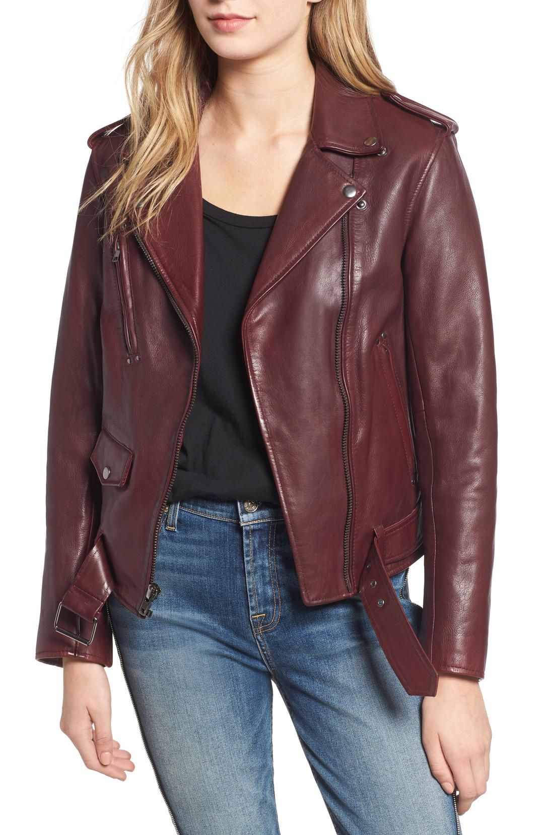 13 Cute Leather Jackets That Aren't Black | Who What Wear