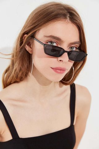 Urban Outfitters + Gigi Slim Rectangle Sunglasses