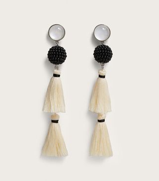 Violeta by Mango + Tassels Pendant Earrings