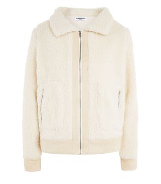 Tophop + Shearling Style Bomber Jacket by Glamorous