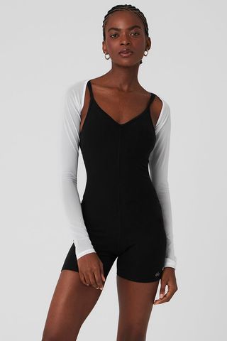 ALO + Mesh Heat Wave Shrug