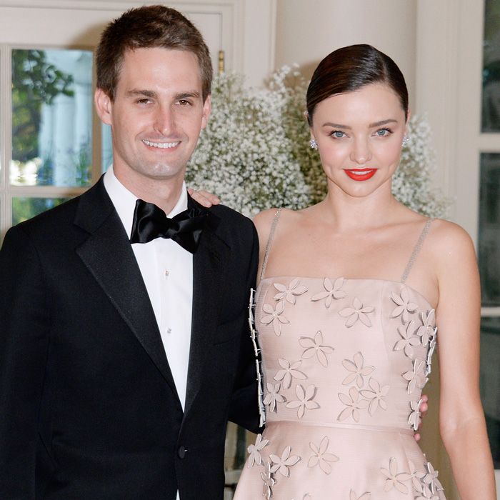 Miranda Kerr Evan Spiegel New Baby | Who What Wear