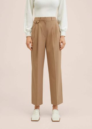 Mango + Pockets Straight Pants