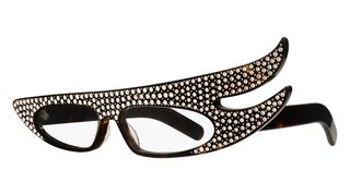 Gucci + Rectangular Frame Acetate Glasses