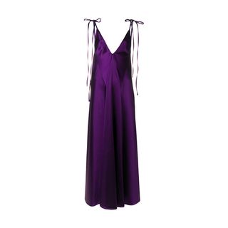 Attico + V-Neck Maxi Dress