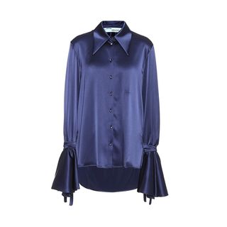 Off-White + Satin Shirt