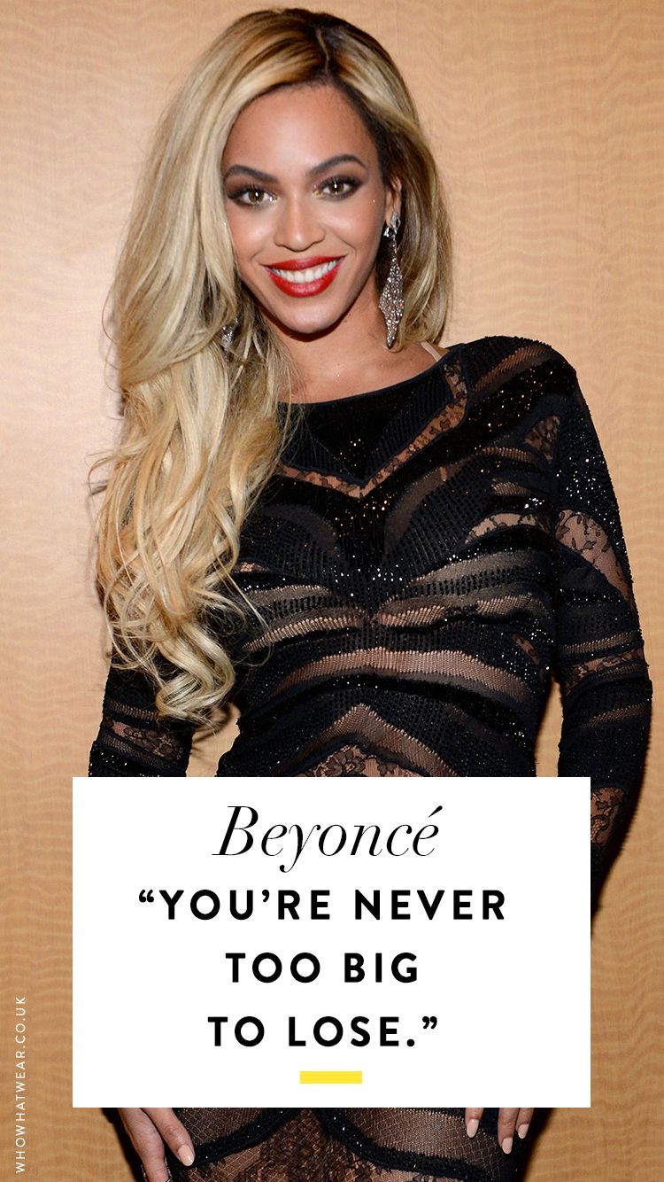 Beyoncé Quotes That I Always Go Back to for Motivation | Who What Wear