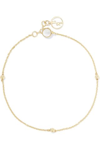 Anissa Kermiche + 14-karat Gold Pearl Bracelet