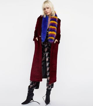 Zara + Long Quilted Coat