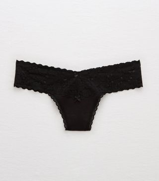 Aerie + Cotton Thong