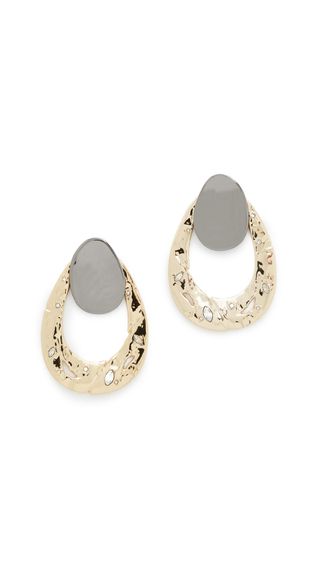 Alexus Bittar + Open Hammered Earrings