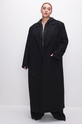 Good American + Ponte Car Coat