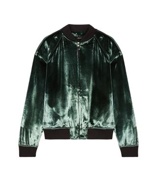 J Brand + Pace Velvet Bomber Jacket