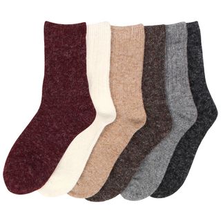 Visit the Fitextreme Store + Thick Knit Thermal Crew Socks