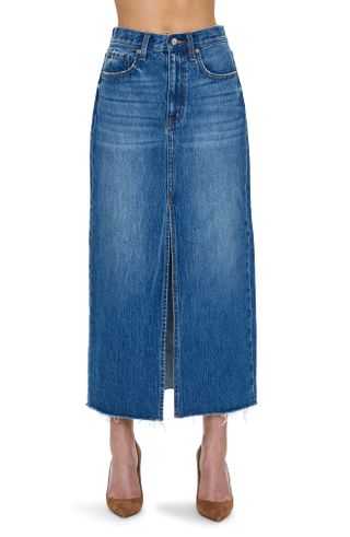 Pistola + Alice Denim Maxi Skirt