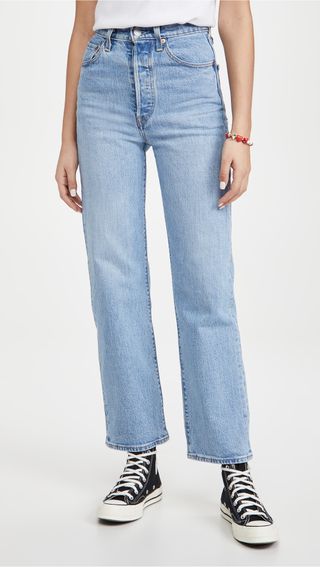 Levi's + Ribcage Straight Ankle Jeans