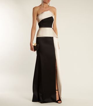 Roland Mouret + Addover Double-Faced Satin Gown