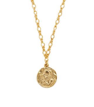 Kenneth Jay Lane + Coin Pendant Necklace