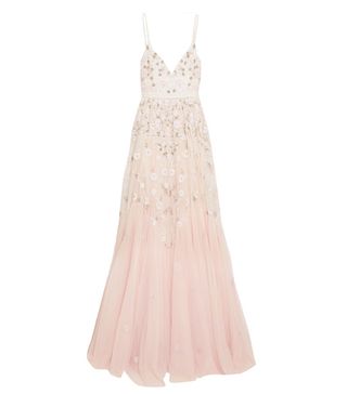 Needle and Thread + Embellished Embroidered Tulle Gown