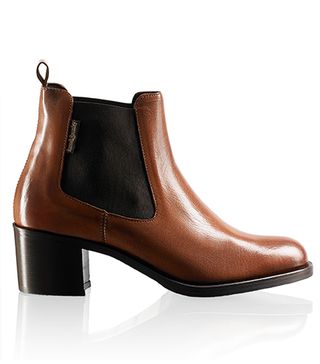 Russell and Bromley + Block Heel Chelsea Boots