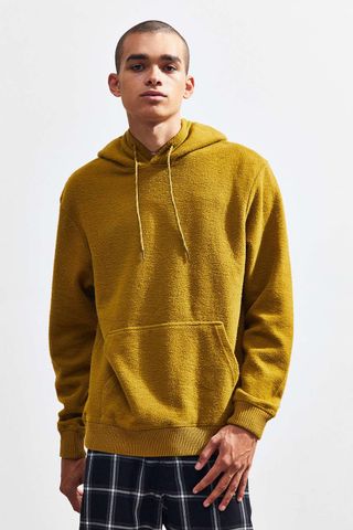 Urban Outfitters + Heavyweight Inside-Out Hoodie Sweatshirt