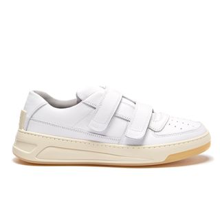 Acne Studios + Steffey Low-Top Leather Trainers