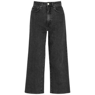 Agolde + 90's Charcoal Straight-Leg Jeans