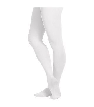 Enem Apparel + Solid Colored Opaque Microfiber Footed Tights