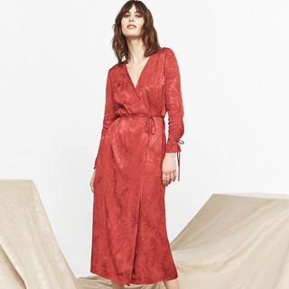 Kitri + Odile Red Wrap Dress