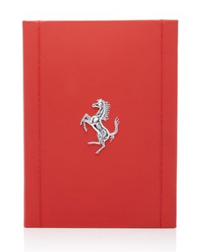 Ferrari + Ferrari Leather-Bound Book