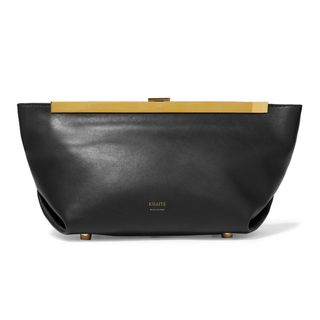 Khaite + Envelope Leather Clutch Bag