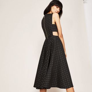Ted Baker + Cut-Out Midi Dress
