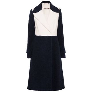 Diane von Furstenberg + Kayden Wool-Blend Bouclé Coat