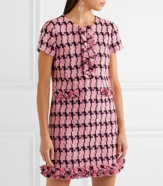 Boutique Moschino + Tweed Mini Dress