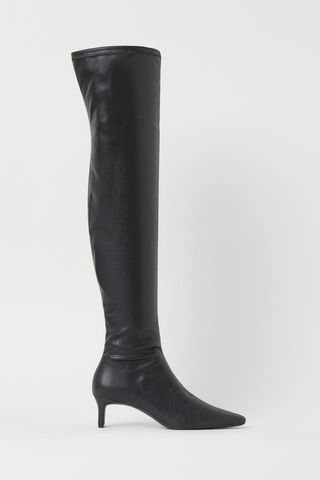 H&M + Thigh-High Boots