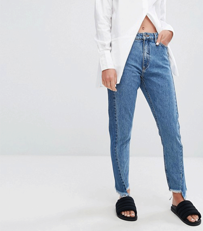 Monki + Two-Tone Jeans
