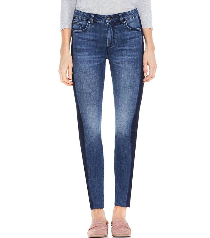 Two by Vince Camuto + Two-Tone Skinny Jeans