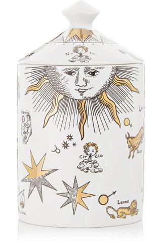 Fornasetti + Astronomici Bianco Gold Scented Candle