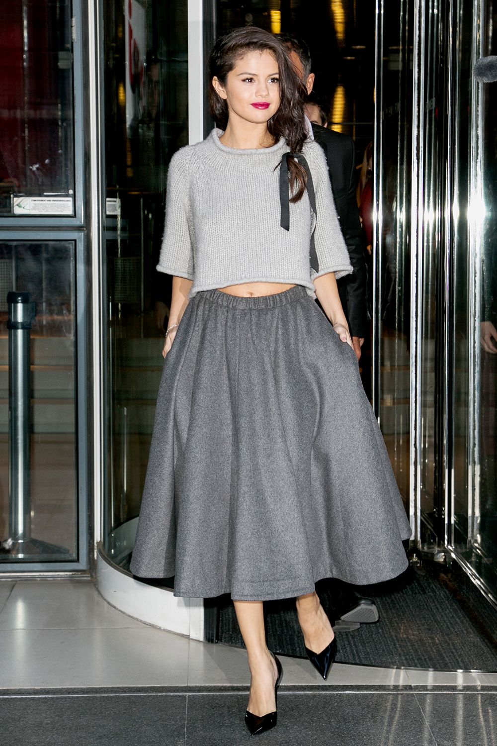 The Gray-and-Black Outfits We're Copying From Celebs | Who What Wear
