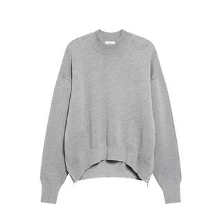 Donna Karen + Sweater with Side Zips