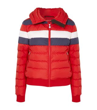 Perfect Moment + Queenie Color-Block Quilted Down Jacket